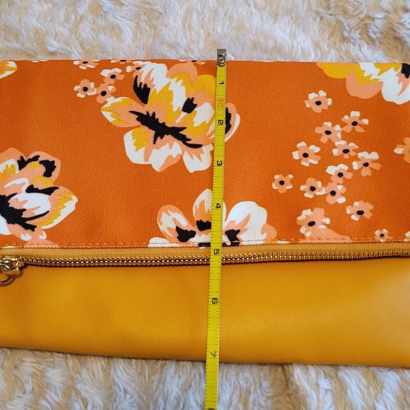 RACHEL PALLY Orange Floral Clutch - Picture 6 of 8